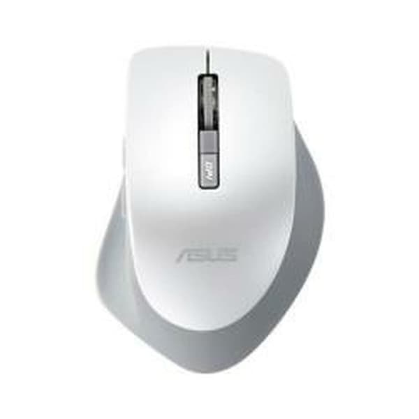 Mus Asus Vit 1600 dpi Pärlemorfärgad, Vit