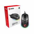 Miniatyrbild 4 av 4: Gaming Mus MSI Clutch GM11 Med kabel Svart Ljus