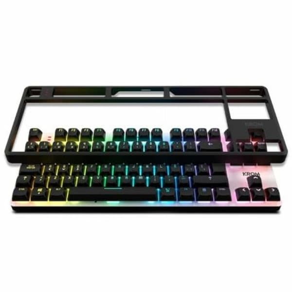 Gaming-mus Krom NXKROMKERNELPROSP Sort, Hvid
