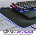 Miniatyrbild 6 av 6: Tilted Nation RGB Gaming Mouse Pad Large - LED Extended Mousepad Skrivbordsmatta med 8 justerbara ljuslägen - Datormus och tangentbord