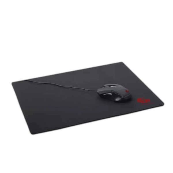 Gembird Black - Uniform - Tyg - Gummi - Halkfri bas - Spelmusmatta MP-GAME-X