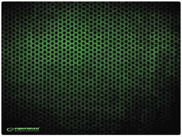 Esperanza EGP103G musmatta Gamingmusmatta Svart, Grön