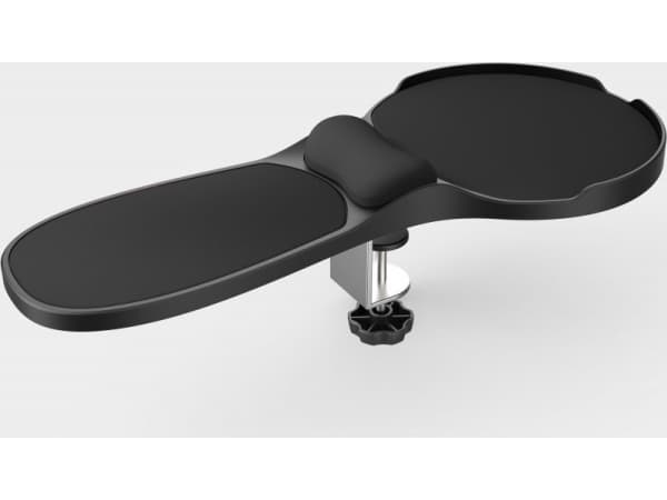 Q-Connect pad Q-CONNECT armlen, med musematte og håndleddsstøtte, svart