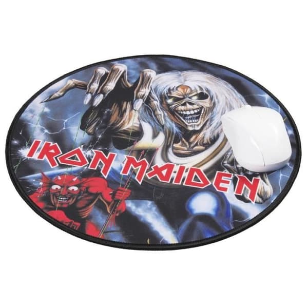 Musmatta - SUBSONIC - Iron Maiden - Maximal spelkomfort - 3 mm tjockt skum - Vinyldesign