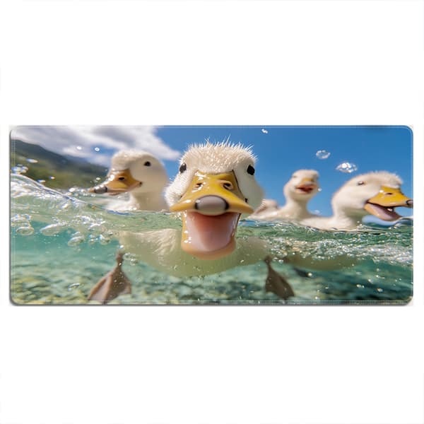 INF Dyre Keyboard Pad - Fortykket Kontor Skrivebordsunderlag Model 1