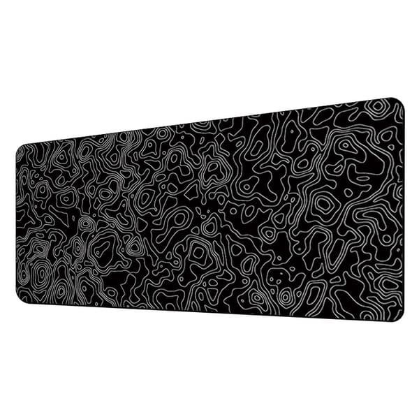 INF Musematte med kunstnerisk blomstermønster
