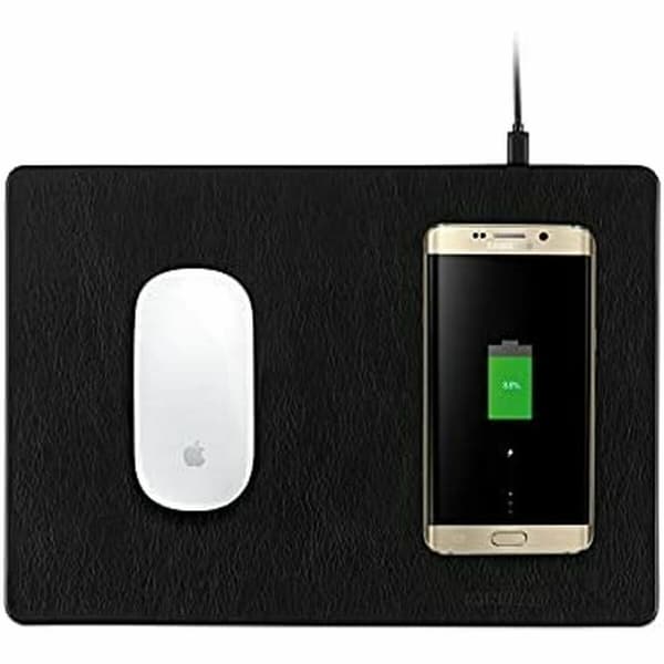 Liten matta med trådlös laddare Qi MiniBatt MB-PAD Svart