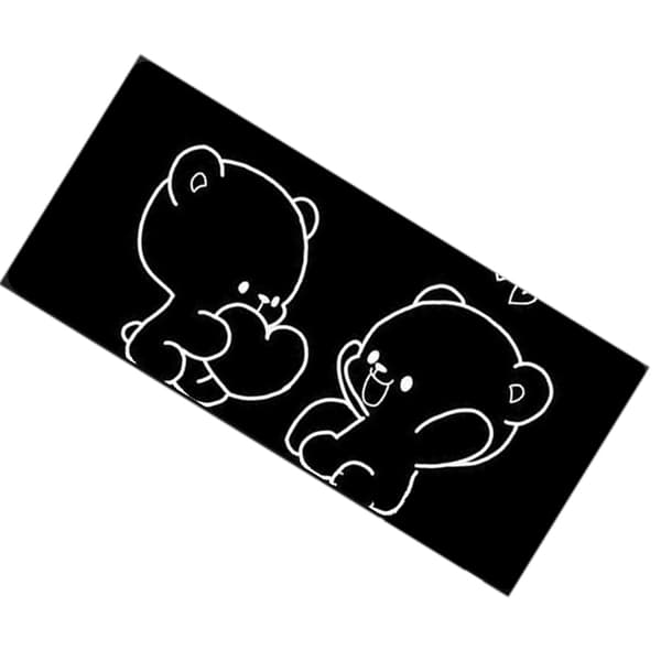 INF Extra stor gamingmusmatta: Anime-skrivbordsunderlägg (300x600x3mm)