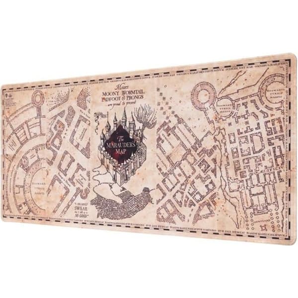 Musmatta - Harry Potter - Marauder's Map - 80x35 cm - Förstärkta kanter - Halkfri