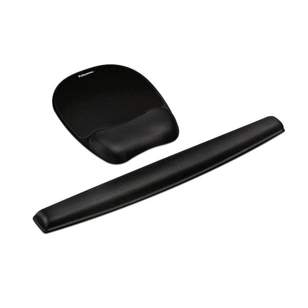 Fellowes Memory Foam musmatta med handledsstöd svart