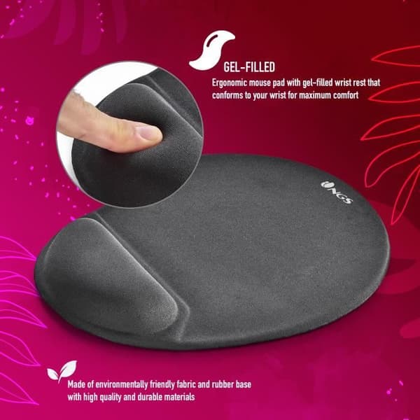 Musmatta - NGS - KILIM GEL - Ergonomisk - Handledsstöd - Anti-svett