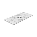 Miniatyrbild 4 av 9: AQIRYS GRUIS Extra Large 900x400 vit matta