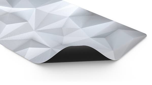 ENDORFY Crystal Onyx White XL musemåtte