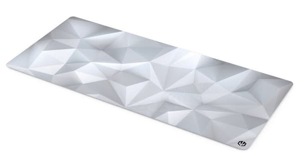 ENDORFY Crystal Onyx White XL musemåtte