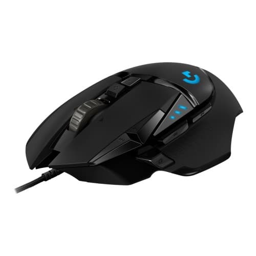 Logitech Gaming Mouse G502 (Hero) - mus - USB Svart