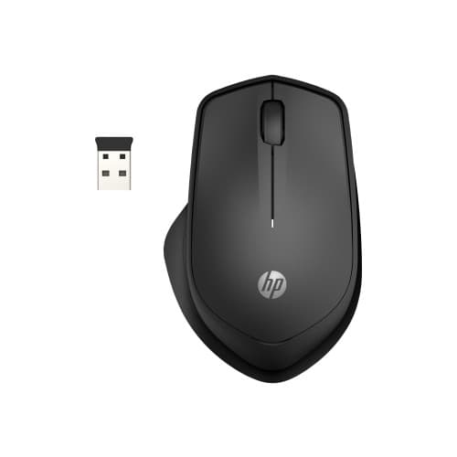 HP Silent 280M - mus - gagatsvart Svart