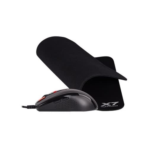 A4Tech X7 Gaming Combo X-7120 - mus - USB - svart Svart