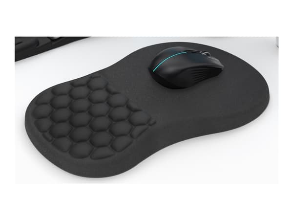 DELTACO MA-0100 - Hiirimatto - ergonominen - musta