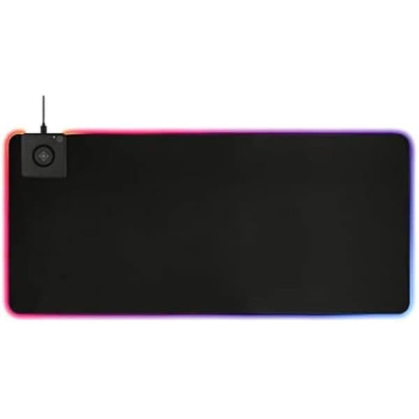 Musmatta - DELTACO GAMING - GAM-092 - Induktionsladdare - RGB - Svart