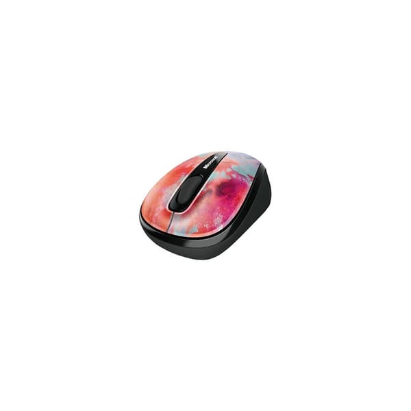 Microsoft Wireless Mobile Mouse 3500 - Limited Edition Artist Series, Tchmo - mus - 2.4 GHz Multifärg