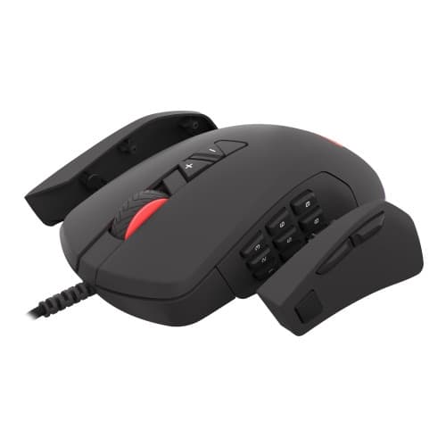 Genesis Xenon 770 - mus - USB 2.0 - svart Svart