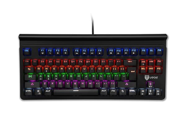 Liocat Gaming Tangentbord KX 365+ C Mekanisk qwerty outemu - Svart
