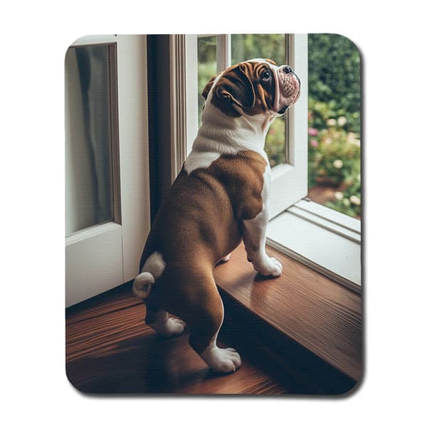 Hund Engelsk Bulldogg Musmatta