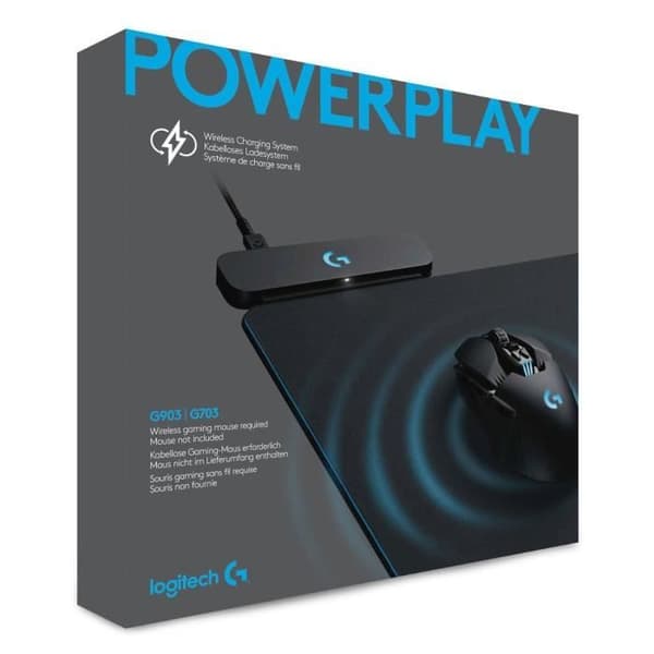 Musmatta - Trådlöst laddningssystem - Logitech G - Powerplay - Svart