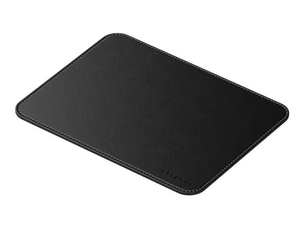 Satechi premium vegaaninahkainen hiirimatto (musta)