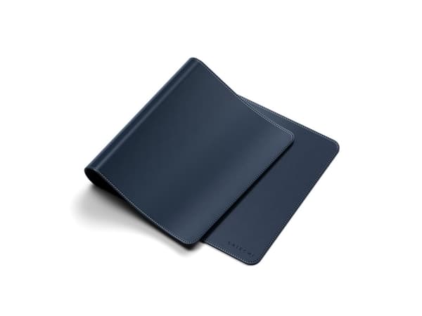 Satechi Premium - Hiirimatto - vegaanista nahkaa - sininen