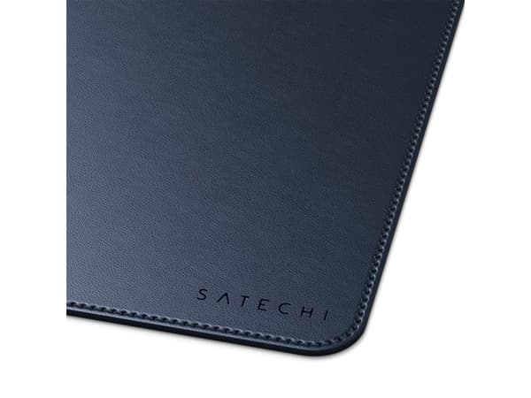 Satechi Premium - Hiirimatto - vegaanista nahkaa - sininen