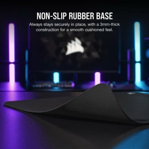 Gamingmusematte Corsair MM500 v2 Svart 45 x 40 cm