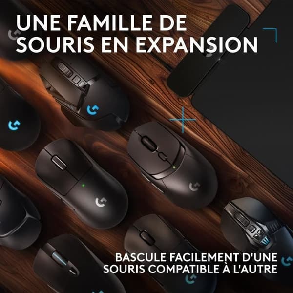 Musmatta - Trådlöst laddningssystem - Logitech G - Powerplay 2 - Svart