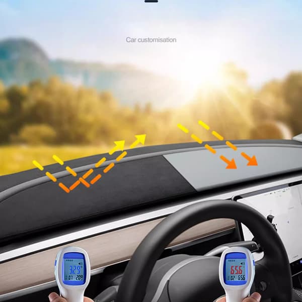 INF Solskærm til instrumentbræt til Tesla Model 3 - Flannel