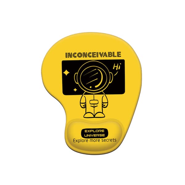 INF Ergonomiset hiirimatto rannetuella - Mukava ja liukumaton Monivärinen 4