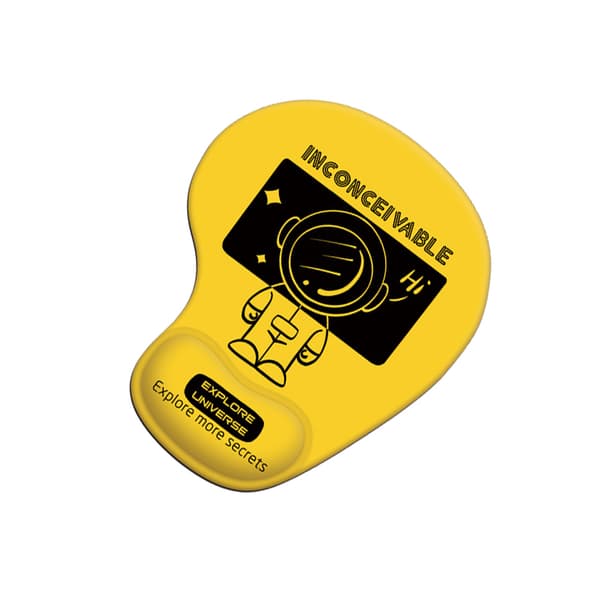INF Ergonomisk musmatta med handledsstöd - Bekväm & Halkskyddad