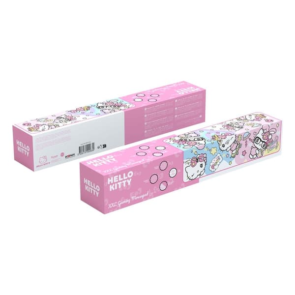 Hello Kitty XXL 46 x 90 cm skrivbordsunderlägg / musmatta