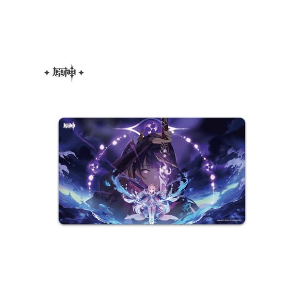 Genshin Impact - Narukami Ogosho 70 x 40 cm skrivbordsunderlägg / musmatta