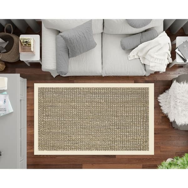 Tapis - NAJWA - Beige - 80x150 cm - Halkskydd - Maskintvättbar - Modern