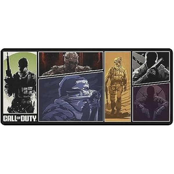 Tangentbordsmatta XXL - DEVPLUS - Call of Duty - 80x35 cm - Texturerad Yta - Halkfri Baksida
