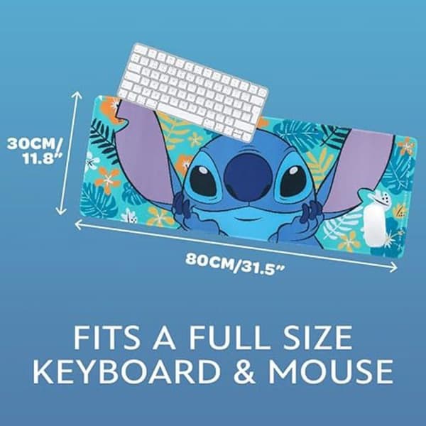 Musmatta - PALADONE - Lilo &amp; Stitch - Antiskid - Gummi - Officiell Disney-licens