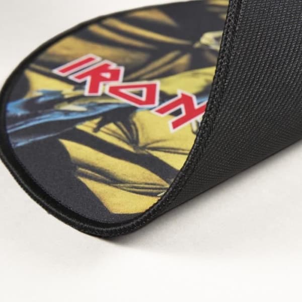 Musmatta - SUBSONIC - Iron Maiden - Maximal spelkomfort - 3 mm tjockt skum - Vinyldesign