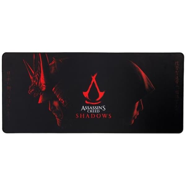 Tangentbordsmatta XXL - Assassin's Creed - Shadows - 90x40 cm - Halkfri - Slitstark