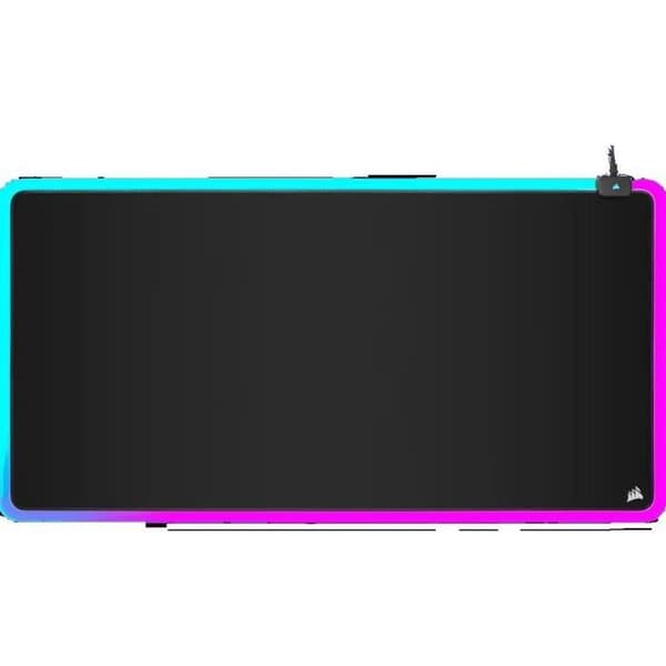 Musmatta - CORSAIR - RGB-belysning - 3XL - Svart