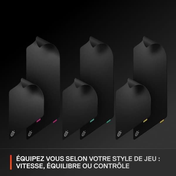 Gaming Mouse Pad - STEELSERIES - QcK Performance L - Balans - 490 x 420 mm
