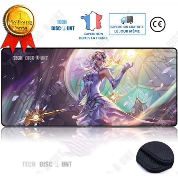 TD® gummi Ergonomisk halkfri spelmusmatta