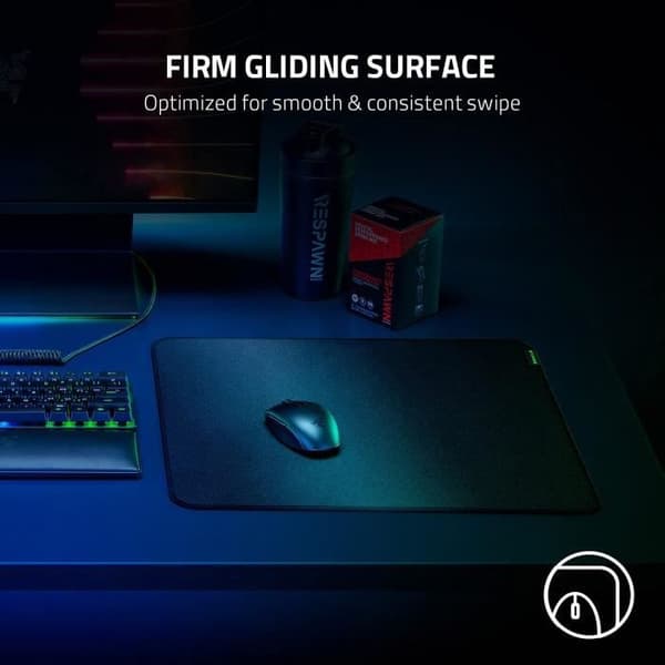 Musmatta - RAZER - STRIDER L - Hybrid mjuk/hård - Halkfri bas - Rullbar och bärbar
