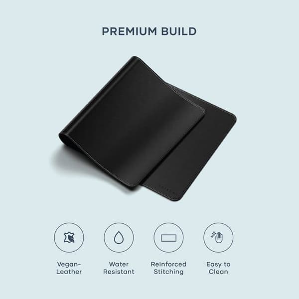 Premium Multi-användningsskrivbordsmatta Satechi Svart