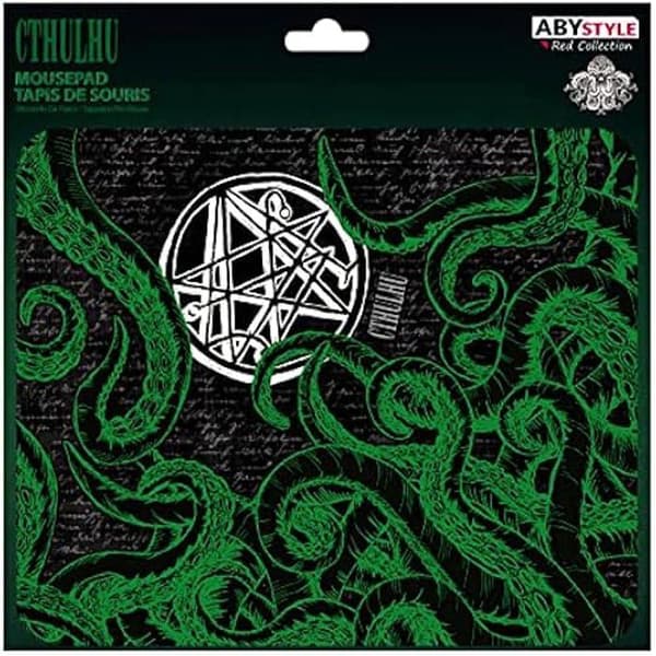Musmatta - ABYSTYLE - Cthulhu - Necronomicon - Antiskid - Mjuk - 23,5x19,5cm