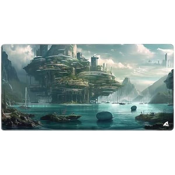 Spelmusmatta - SHARKOON - SKILLER SGP40 - 100 cm x 50 cm - Glidande yta - Halkfri